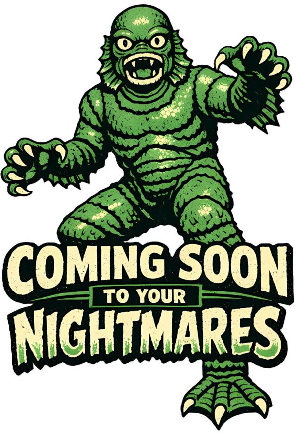 Retro Monster T-Shirt | Coming Soon to Your Nightmares Vintage Horror Tee