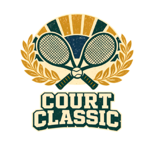 Retro Tennis T-Shirt | Court Classic Vintage Country Club Tee