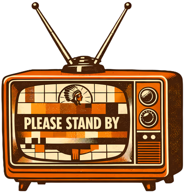 Vintage TV T-Shirt | Please Stand By Retro Test Pattern Tee