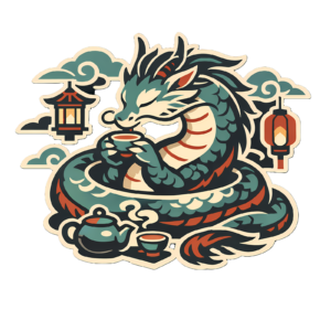 Dragon Tea T-Shirt | Retro Dragon Tea Society Vintage Tee