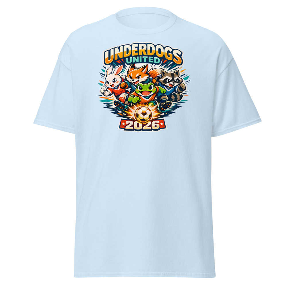 Anime Soccer Team T-Shirt | Underdogs United 2026 Retro Football Tee - Image 5