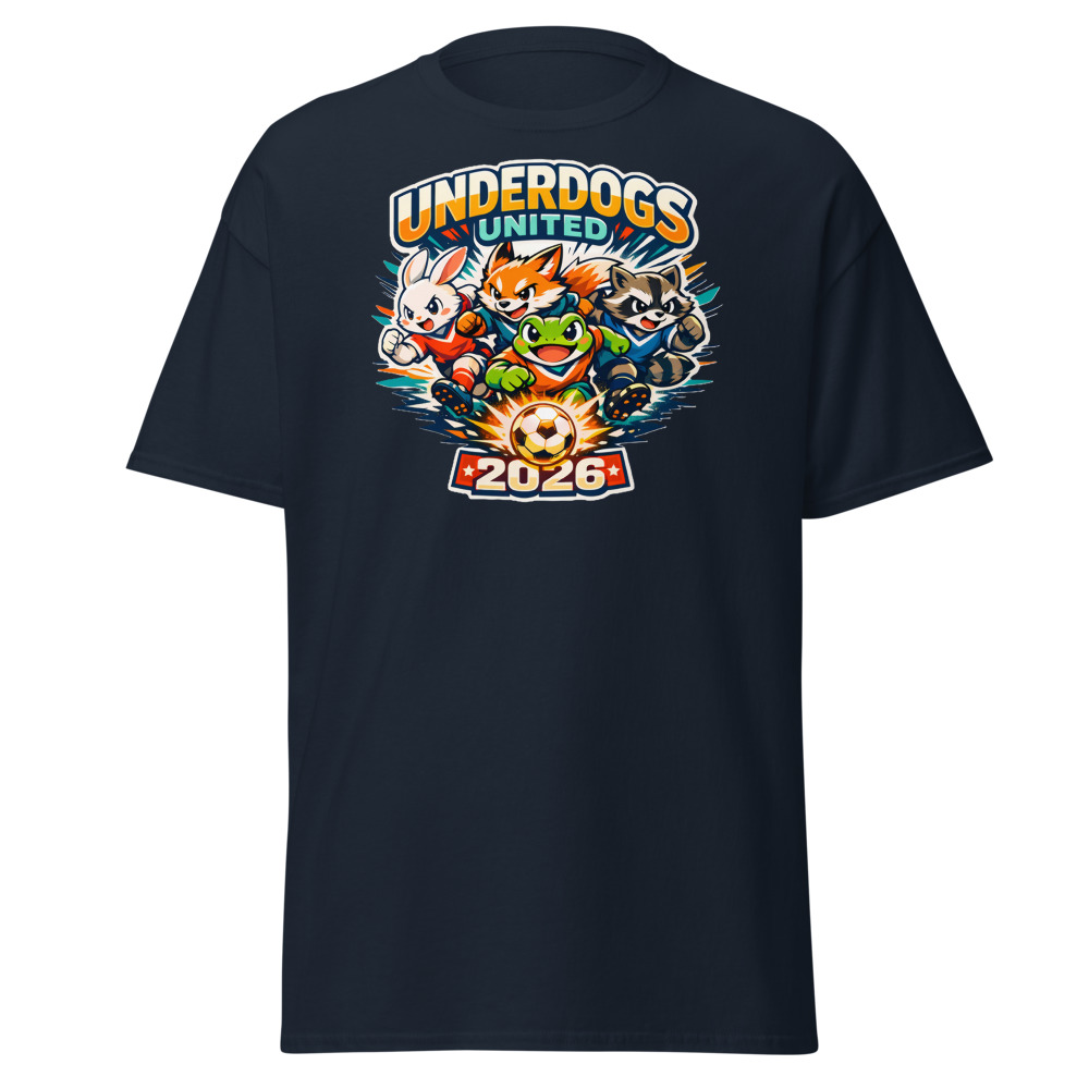 Anime Soccer Team T-Shirt | Underdogs United 2026 Retro Football Tee - Image 8