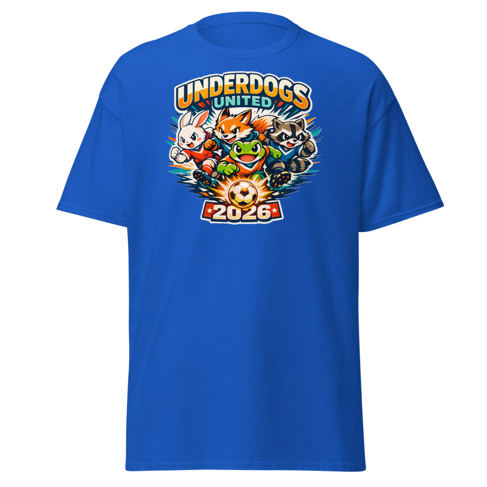 Anime Soccer Team T-Shirt | Underdogs United 2026 Retro Football Tee - Image 10