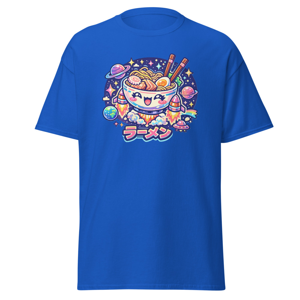 Kawaii Ramen T-Shirt | Galaxy Noodles Cute Space Foodie Tee - Image 10