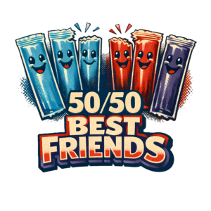 Funny Freeze Pop T-Shirt | 50/50 Best Friends Retro 80s Snack Tee