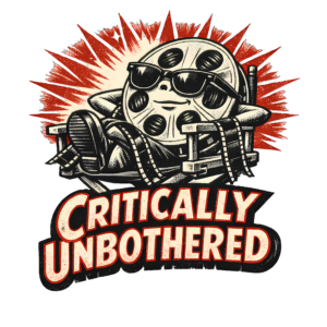 Funny Film Reel T-Shirt | Critically Unbothered Retro Cinema Tee