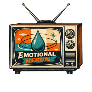 Retro TV T-Shirt | Emotional Rerun Funny Vintage Atomic Age Tee