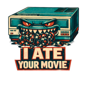Funny Retro VCR T-Shirt | I Ate Your Movie 80s Video Nostalgia Tee