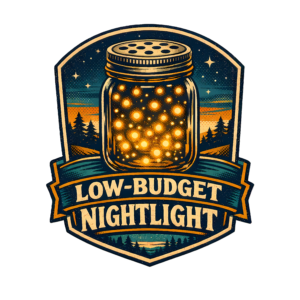 Funny Firefly Jar T-Shirt | Low-Budget Nightlight Retro 80s Summer Tee