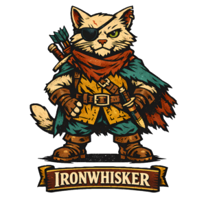Character Design Cat T-Shirt | One of One Original Hero Cat Tee