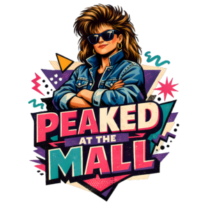 Retro 80s Mall T-Shirt | Peaked at the Mall Vintage Teen Fashion Tee