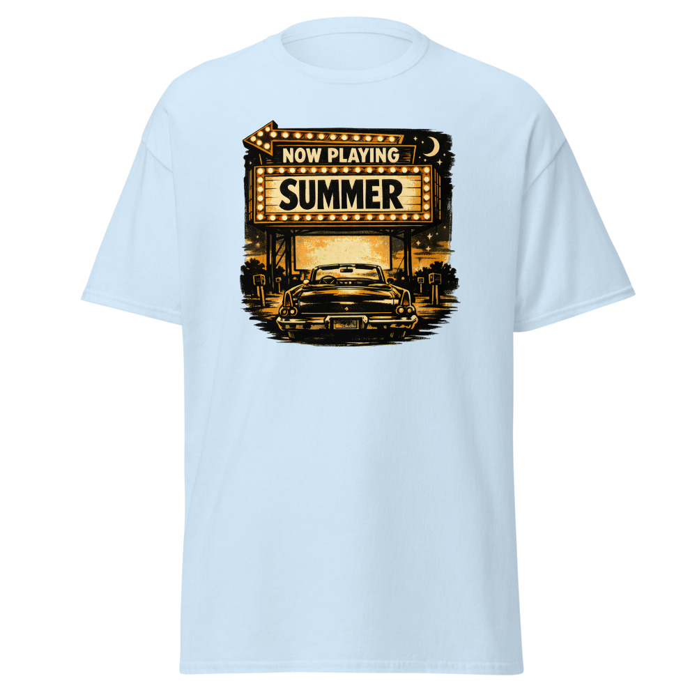Retro Drive-In T-Shirt | Now Playing Summer Vintage Movie Night Tee - Image 6