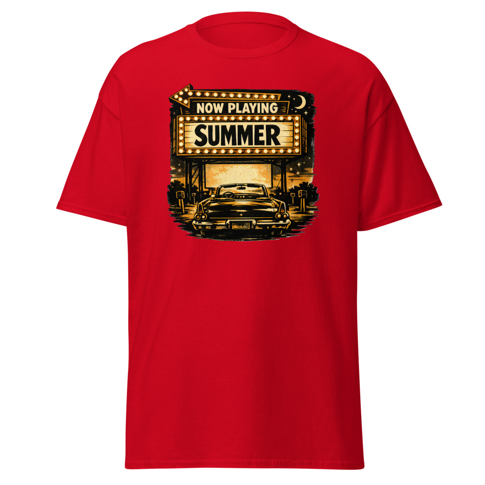 Retro Drive-In T-Shirt | Now Playing Summer Vintage Movie Night Tee - Image 10