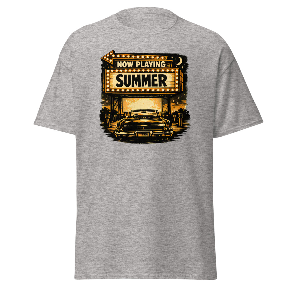 Retro Drive-In T-Shirt | Now Playing Summer Vintage Movie Night Tee - Image 13