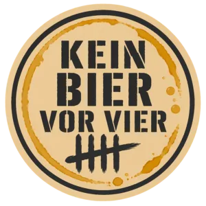 Kein Bier Vor Vier design