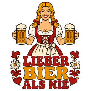 Lieber Bier Als Nie design