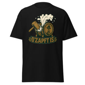 Vintage Oktoberfest T-Shirt | O'Zapft Is German Beer Keg Tap Tee