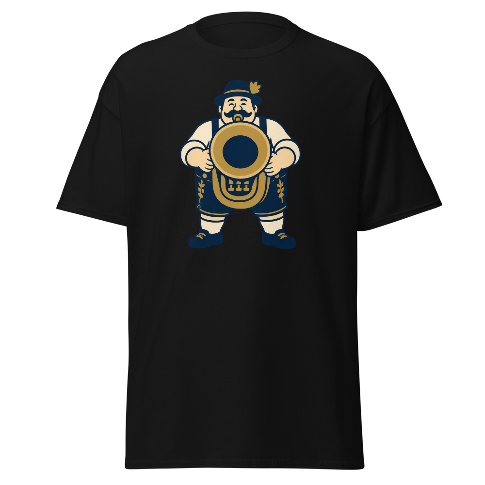 Retro Oktoberfest T-Shirt | Oompah Brass Band Tuba Player Tee - Image 7