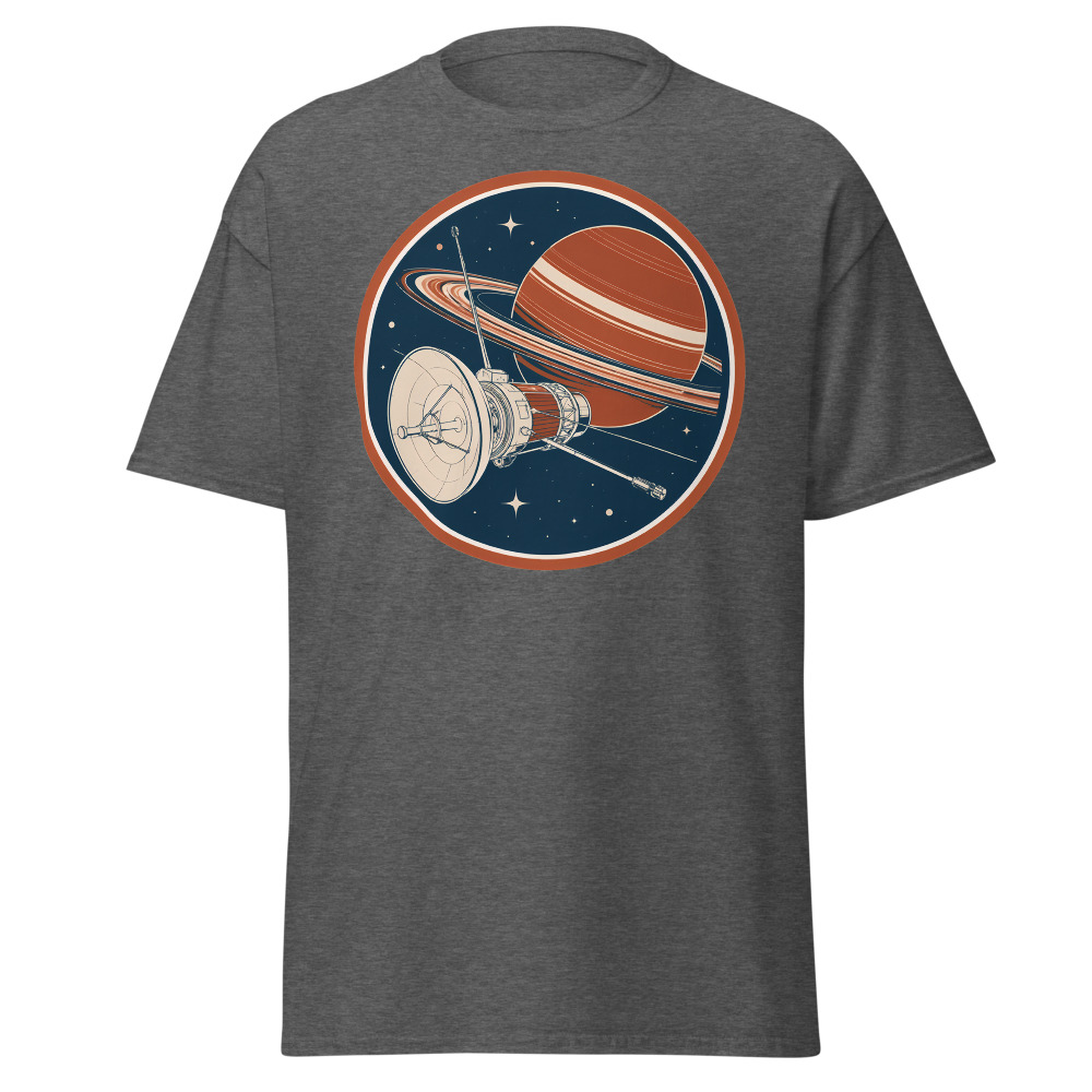 Retro Space Array T-Shirt | 1970s Deep Space Satellite Mission Tee - Image 4