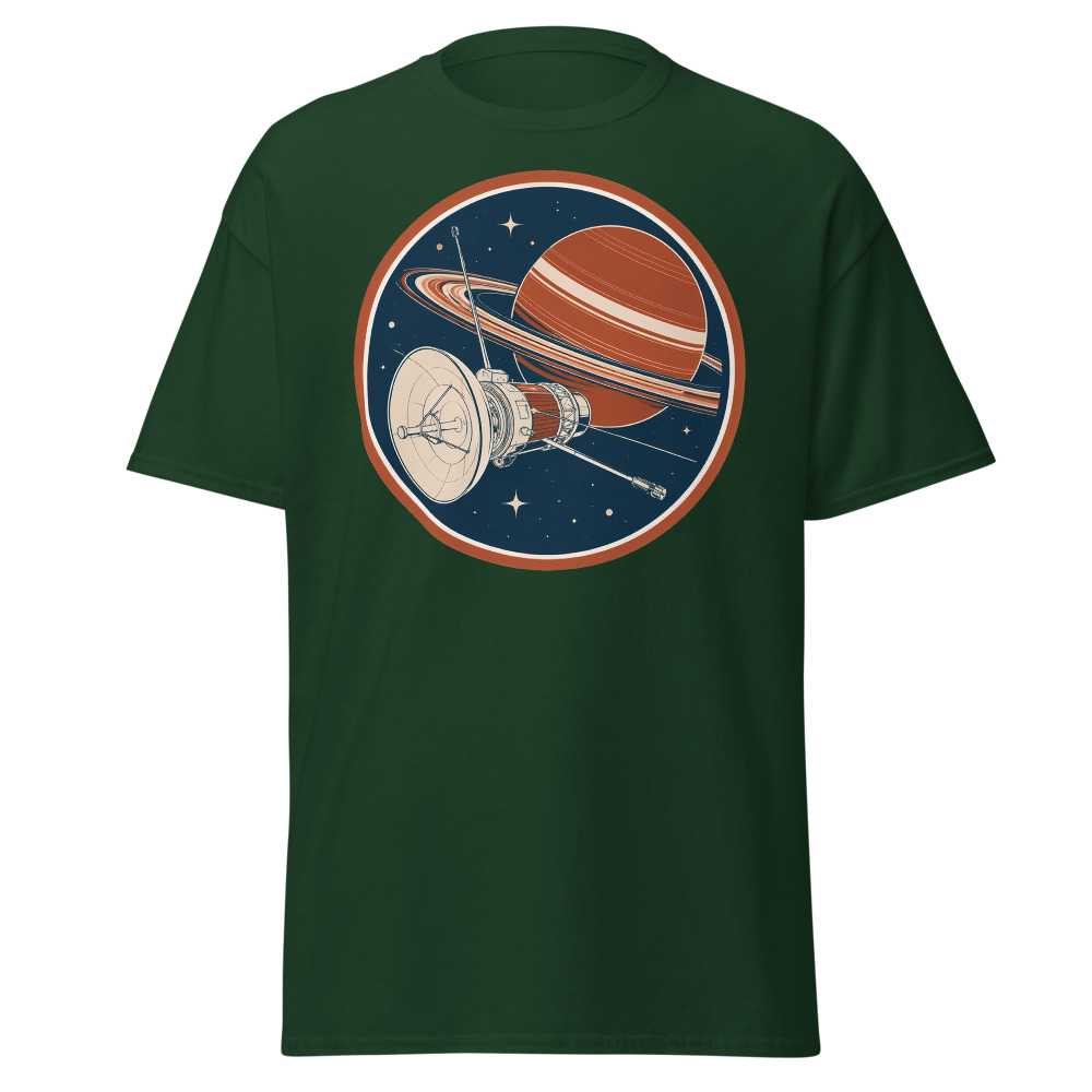 Retro Space Array T-Shirt | 1970s Deep Space Satellite Mission Tee - Image 5