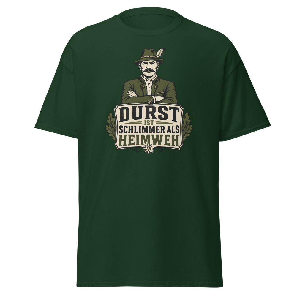 Vintage Oktoberfest T-Shirt | Durst Ist Schlimmer German Saying Tee - Image 8