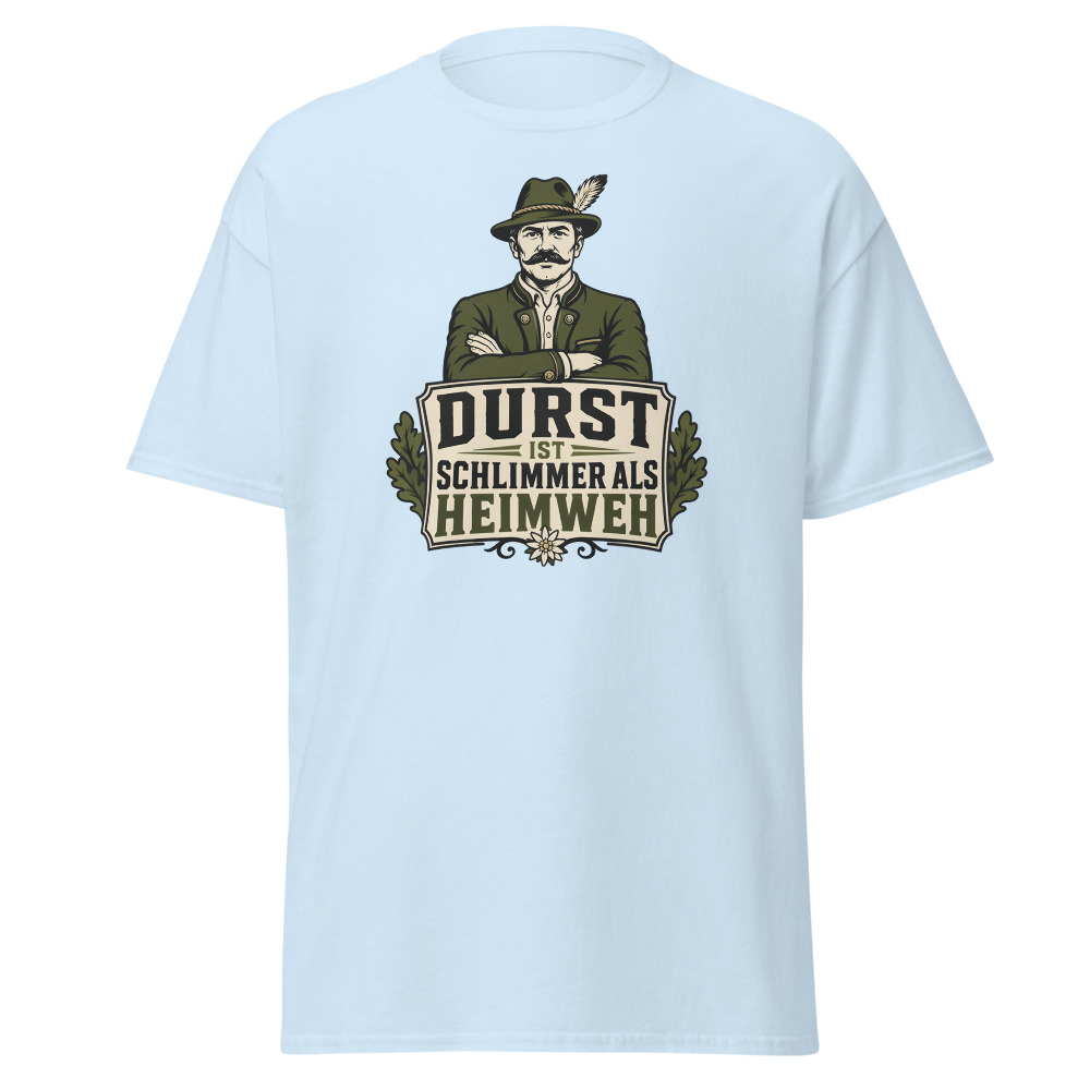 Vintage Oktoberfest T-Shirt | Durst Ist Schlimmer German Saying Tee - Image 4