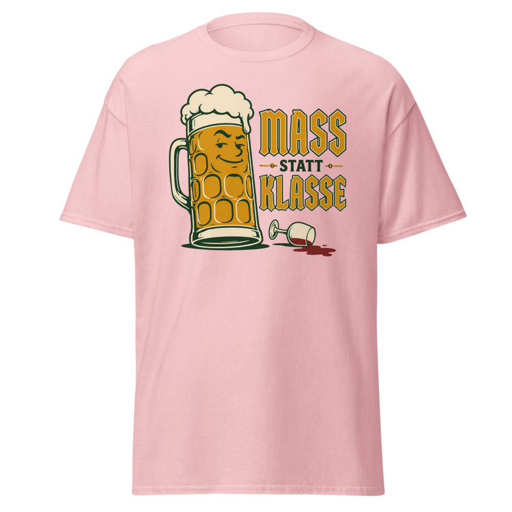 Vintage Oktoberfest T-Shirt | Mass Statt Klasse German Beer Pun Tee - Image 9