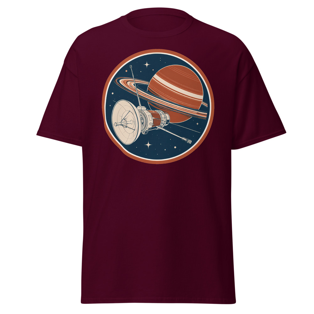 Retro Space Array T-Shirt | 1970s Deep Space Satellite Mission Tee - Image 8