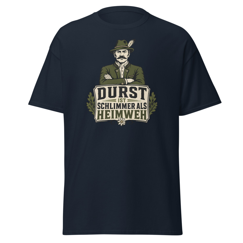 Vintage Oktoberfest T-Shirt | Durst Ist Schlimmer German Saying Tee - Image 11