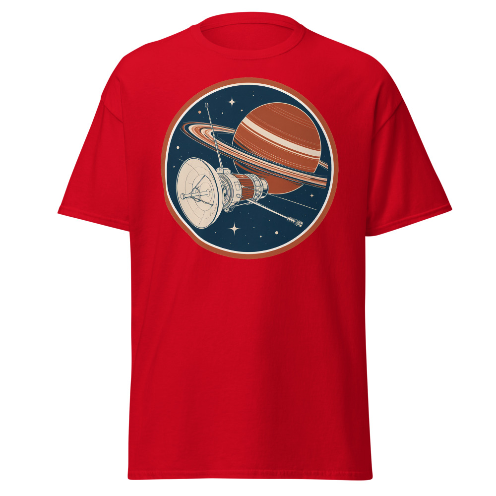 Retro Space Array T-Shirt | 1970s Deep Space Satellite Mission Tee - Image 10