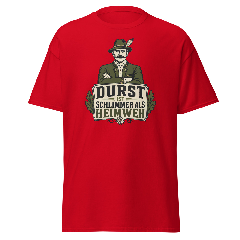 Vintage Oktoberfest T-Shirt | Durst Ist Schlimmer German Saying Tee - Image 12
