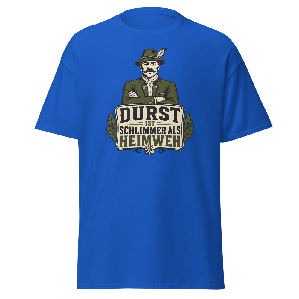 Vintage Oktoberfest T-Shirt | Durst Ist Schlimmer German Saying Tee - Image 5