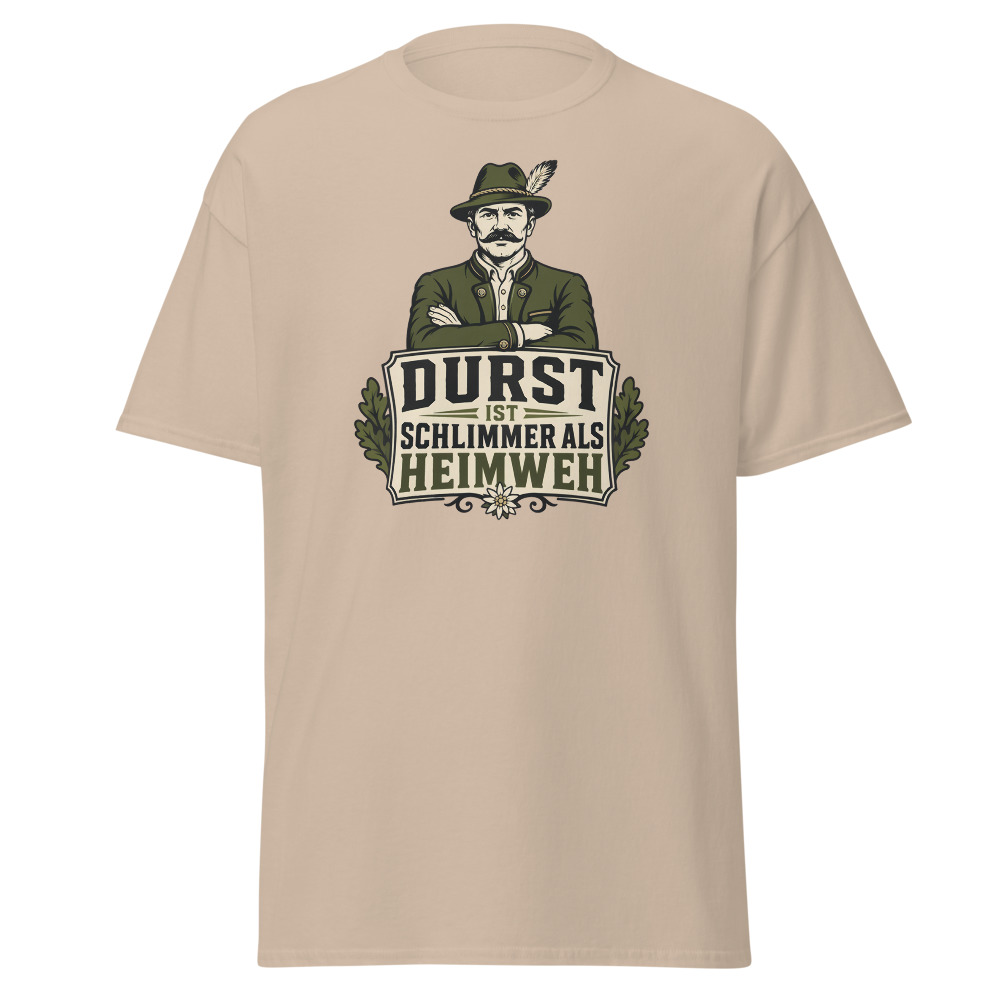 Vintage Oktoberfest T-Shirt | Durst Ist Schlimmer German Saying Tee - Image 6
