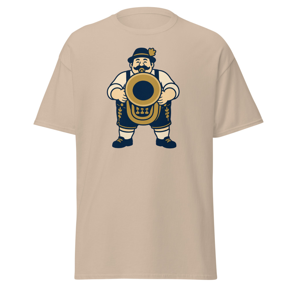 Retro Oktoberfest T-Shirt | Oompah Brass Band Tuba Player Tee - Image 6
