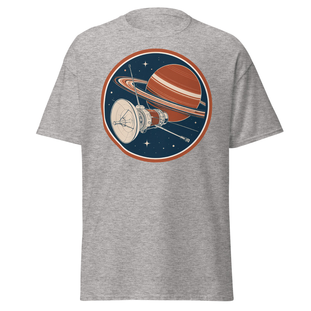 Retro Space Array T-Shirt | 1970s Deep Space Satellite Mission Tee - Image 13