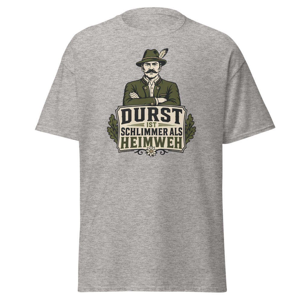 Vintage Oktoberfest T-Shirt | Durst Ist Schlimmer German Saying Tee - Image 13