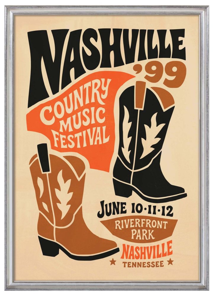 Nashville Country Music Festival Print