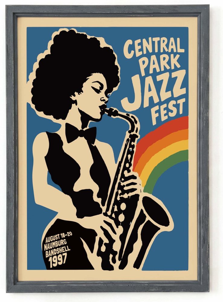 Central Park Jazz Fest Poster