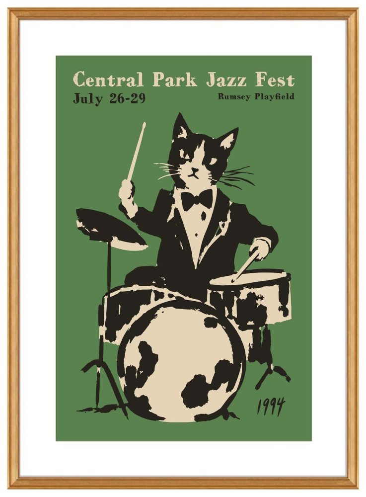 Central Park Jazz Fest Poster