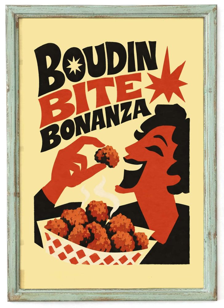 Fried Chicken Food Poster Print