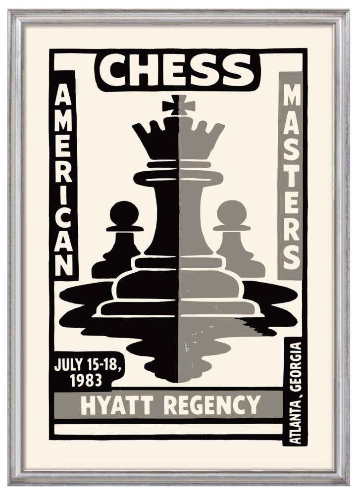 Chess Masters Strategy Poster