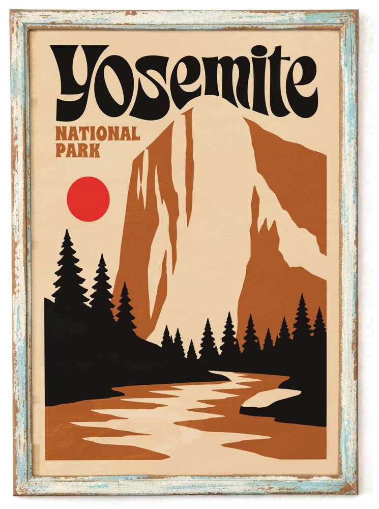 Yosemite National Park Poster