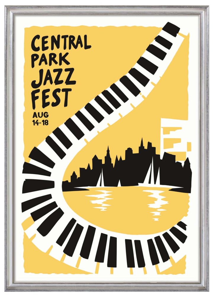 Central Park Jazz Fest Poster