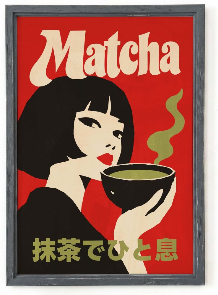 Matcha Japanese Tea Poster