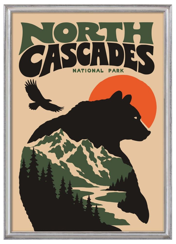 North Cascades National Park Poster