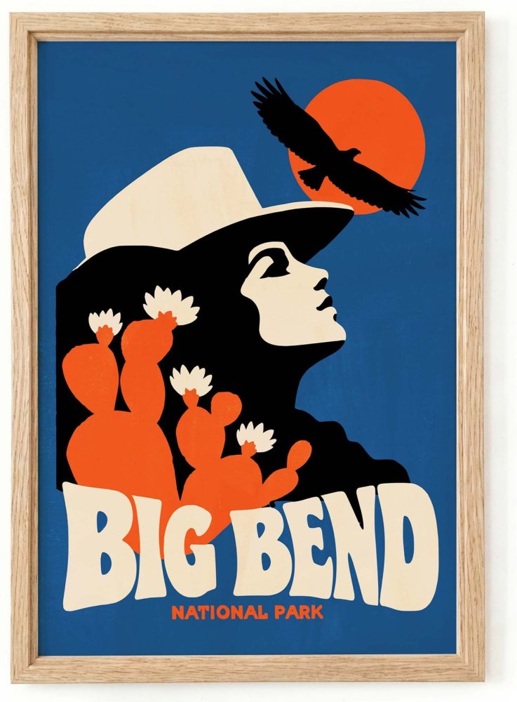 Big Bend National Park Eagle Print