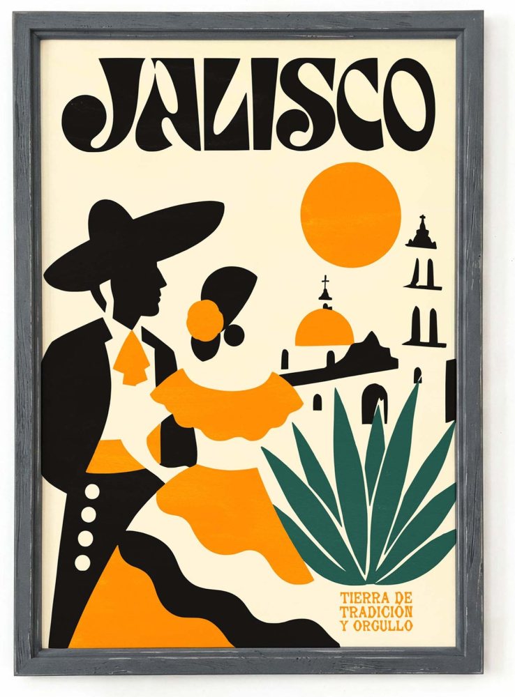 Jalisco Mexico Charro Poster Print