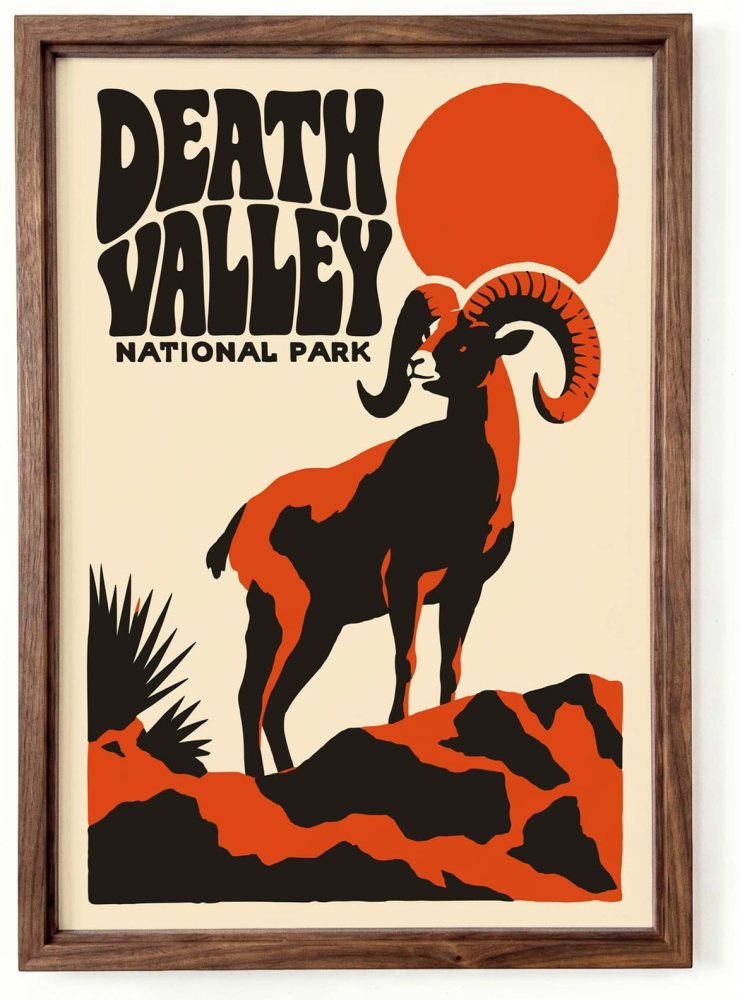 Death Valley Ram Poster