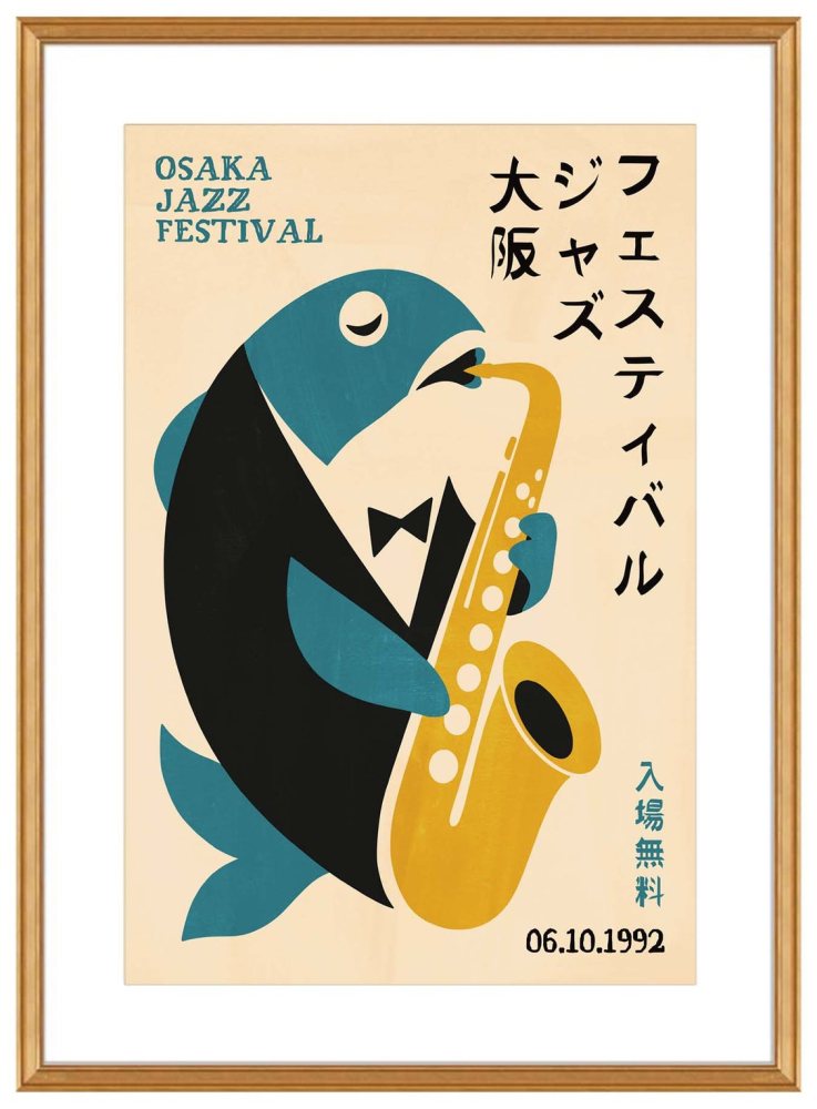 Osaka Jazz Festival Poster