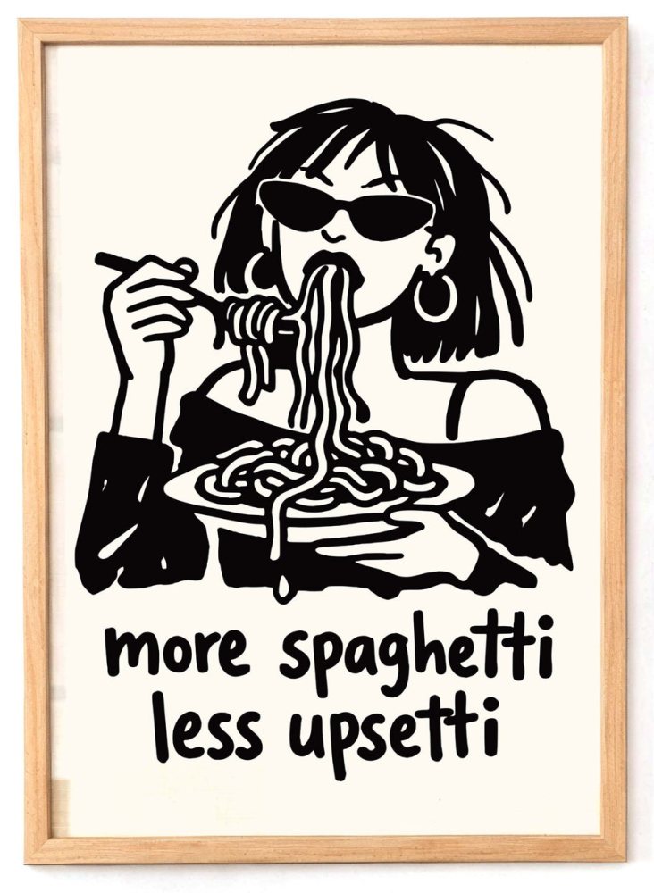 Bon Appétit Breakfast Poster